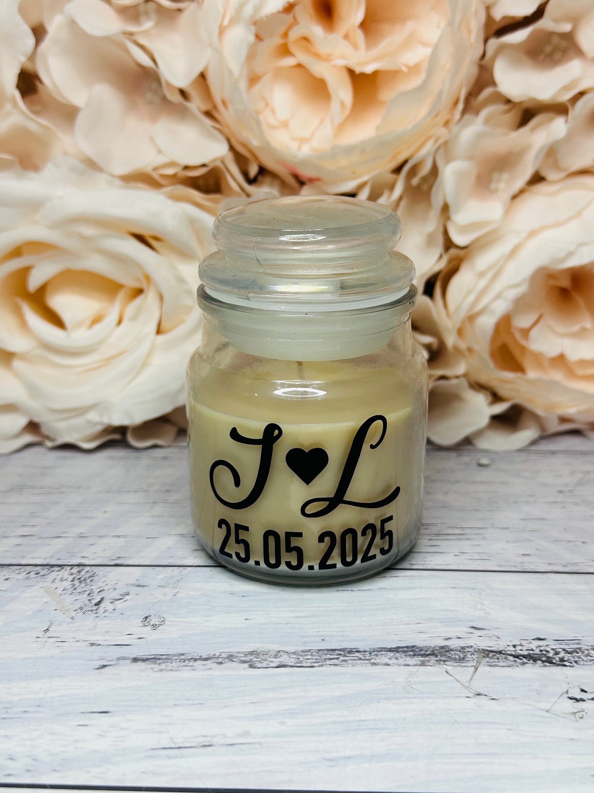 Candle- wedding favours