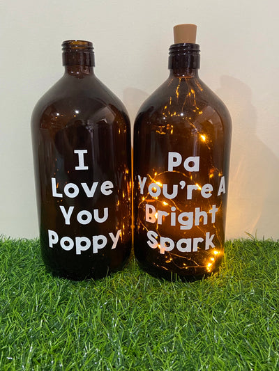 Light bottles