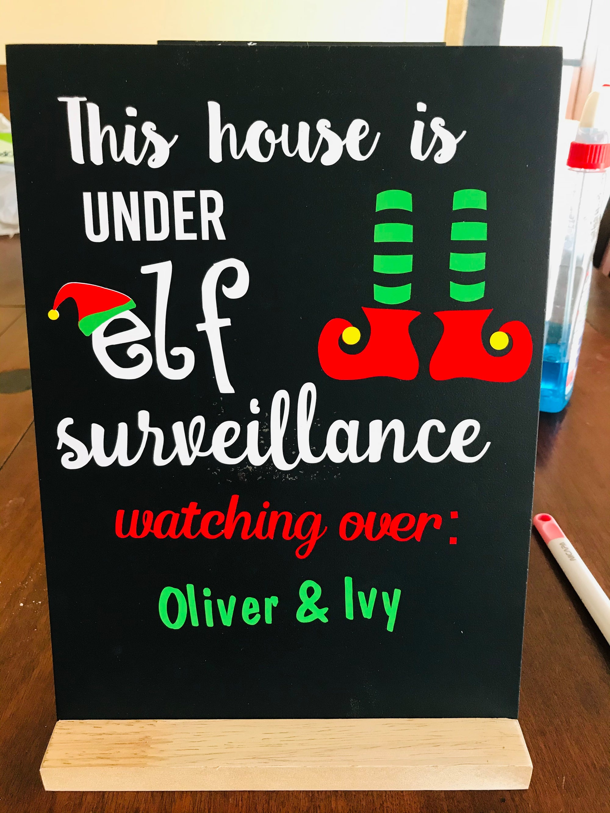 Elf surveillance board